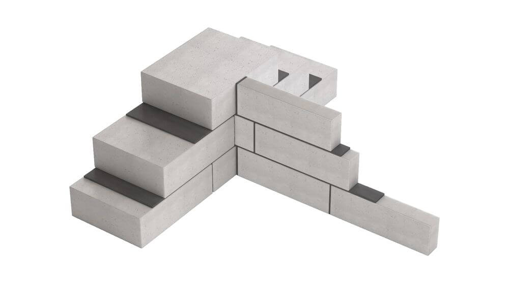 Газобетонный перегородочный блок Bikton