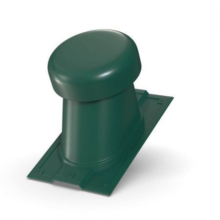 Выход универсальный Металл Профиль Ø110/200 на профнастил С-8 RAL6005