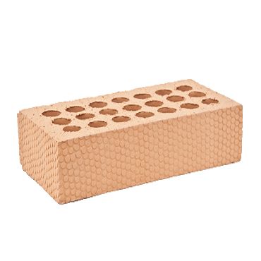 Кирпич Чернушкастройкерамика лицевой 1,4НФ светлый мелкий галечник