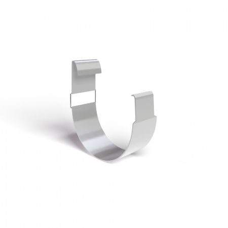 Соединитель желоба D125 GS сталь 0,6 мм RAL9003