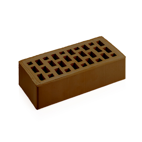 Челнинский кирпич керамический 1НФ шоколад гладкий