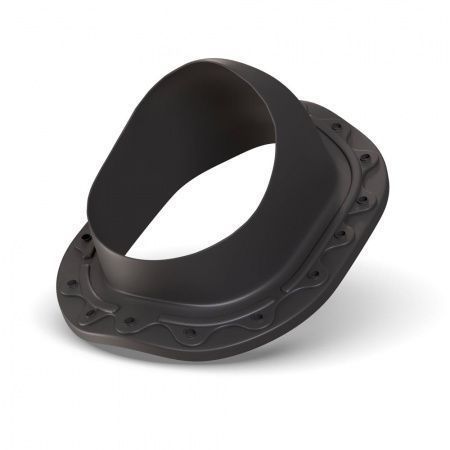 Проходной элемент для труб Ø110-160 мм для металлочерепицы коричневый