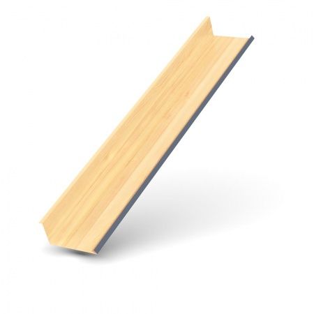 Планка примыкания нижняя 250х122х2000 Ecosteel 0.5