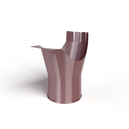 Воронка выпускная D125/100 RAL3005