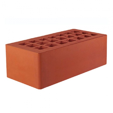 Железногорский кирпич лицевой 1,4НФ красный гладкий