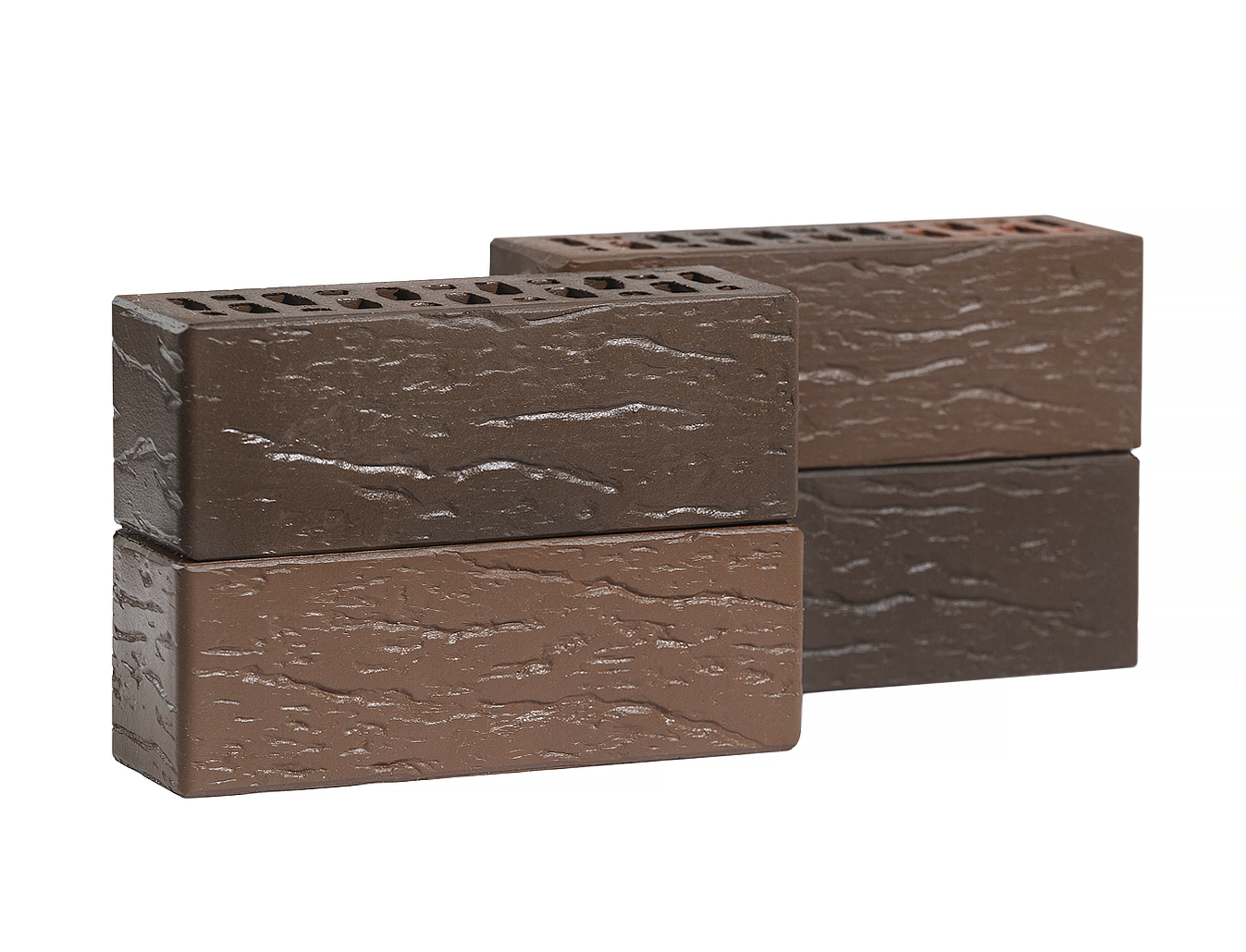 Кирпич лицевой Volgabrick Флеш Руст 0,9НФ 