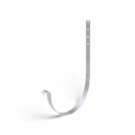 Держатель желоба D125х280 GS усил. (3 мм) RAL9003