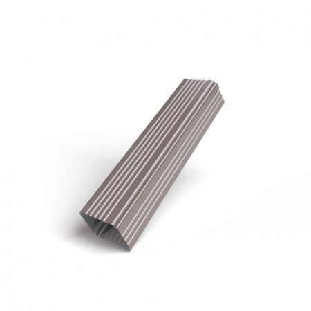 Труба водосточная 76х102х2000 RAL8017