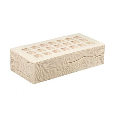 Железногорский кирпич лицевой 1НФ белый дерево