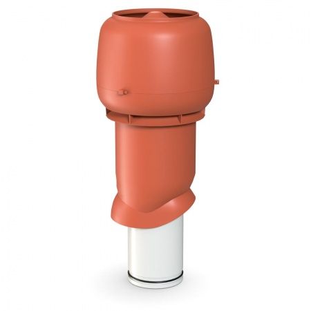 Выход вытяжки изолированный с колпаком Ø160/Ø225/500 мм кирпичный