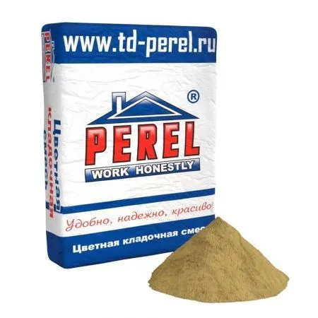 Смесь кладочная цветная Perel NL кремовый 0140 50 кг
