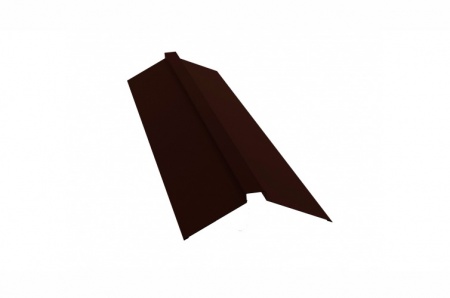 Конек плоский 150*40*150 Стальной бархат 0.5