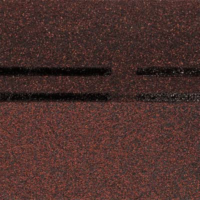 Коньково-карнизная черепица Docke Standart Красный