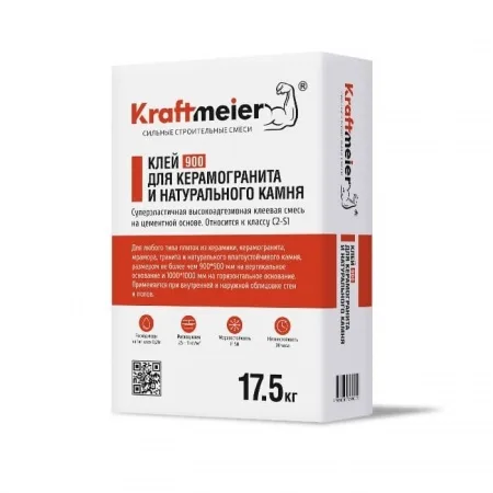 Клей для керамогранита и натурального камня Kraftmeier 900