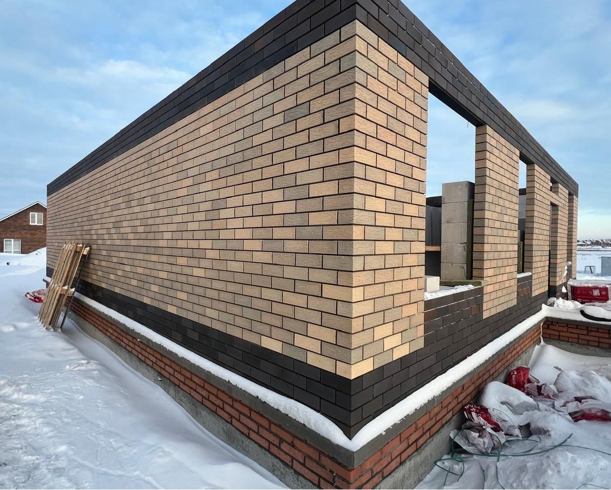 Белебеевский кирпич лицевой 1.4НФ Флеш Лайт рустик