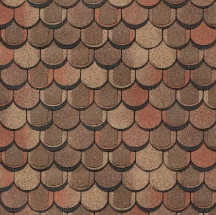 Многослойная черепица Технониколь SHINGLAS Атлантика Тенерифе коричневый