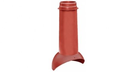 Выход вентиляции Pipe-VT красный