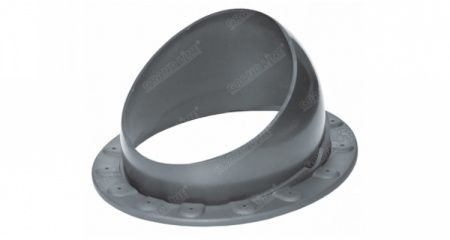 Проходный элемент Base-VT Seam 125/150 серый