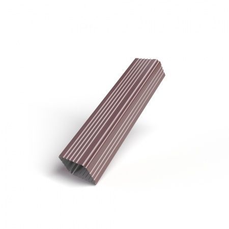 Труба водосточная 76х102х2000 полиэстер RAL3011