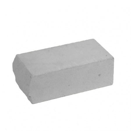 Силикатный кирпич ЗСК Челны лицевой 1.4НФ рельефный торцевой серый