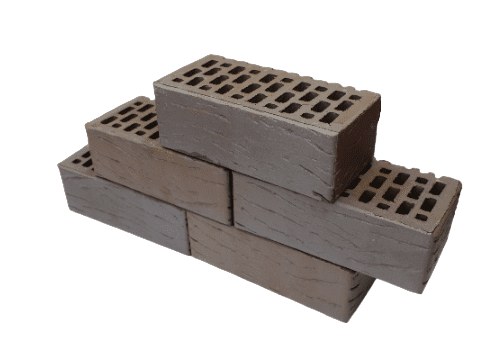 Алексеевский кирпич лицевой 1,4 НФ бавария black флеш-обжиг рустик