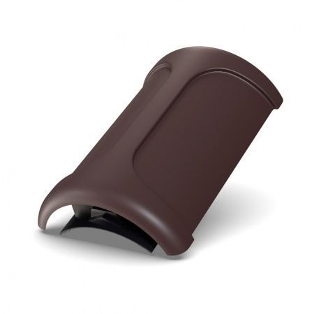 Коньковый вентиль Pelti KTV/harja для металлической кровли шоколад