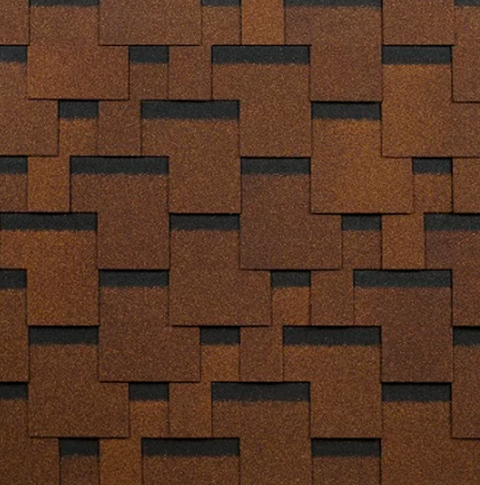 Гибкая черепица Технониколь Болеро Терракота коричневый