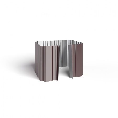 Держатель трубы 76х102 (на кирпич) полиэстер RAL3005