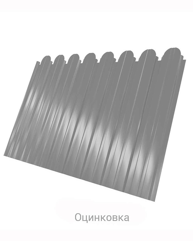 Профнастил C-10 фигурный Zn 0.45