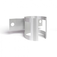 Держатель трубы D100 (на дерево) RAL9010